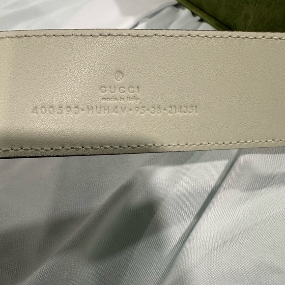 Gucci Cream Belt - Picture 6 of 8